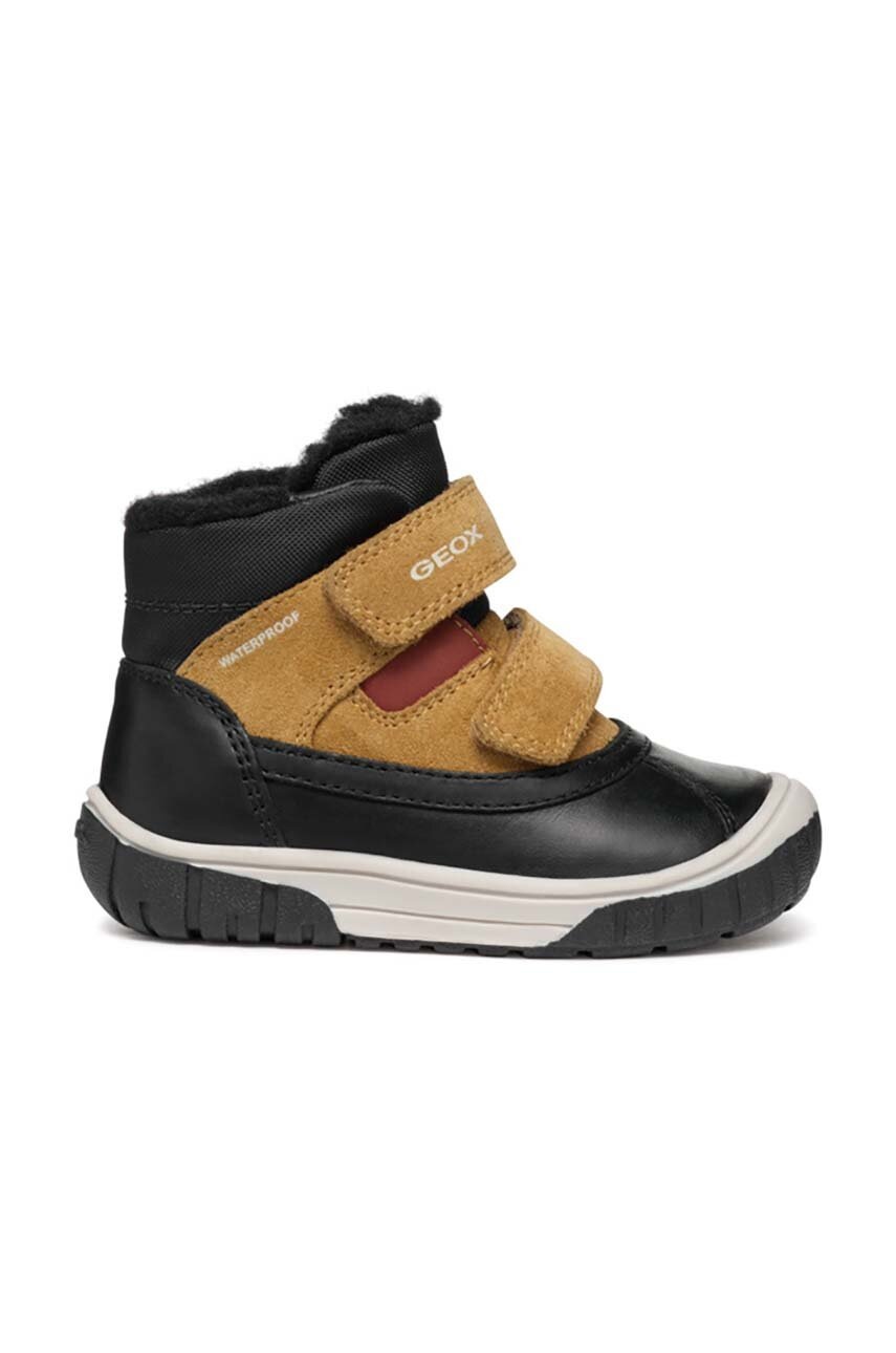 Дитячі зимові черевики Geox OMAR WPF колір коричневий B462DC.022FU