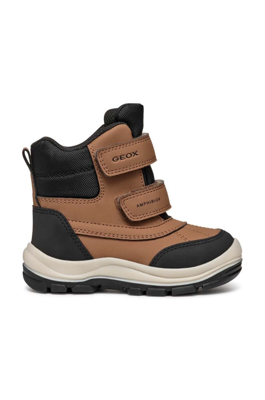 Детские зимние сапоги Geox FLANFIL ABX цвет коричневый B463VA.050FU