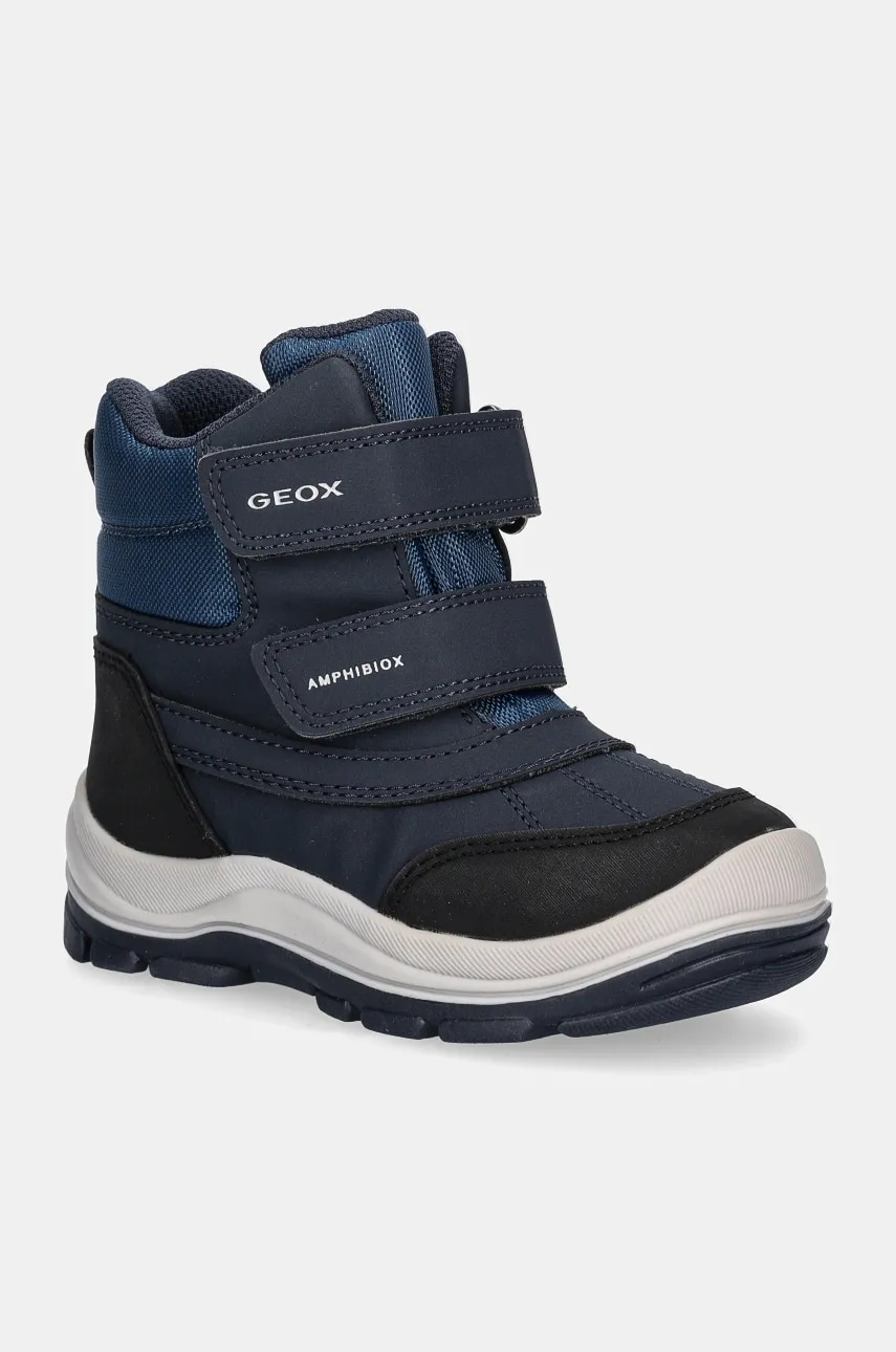 Geox cizme de iarnă pentru copii FLANFIL ABX culoarea albastru marin, B463VA.050FU Geox cizme de iarnă pentru copii FLANFIL ABX culoarea albastru marin, B463VA.050FU