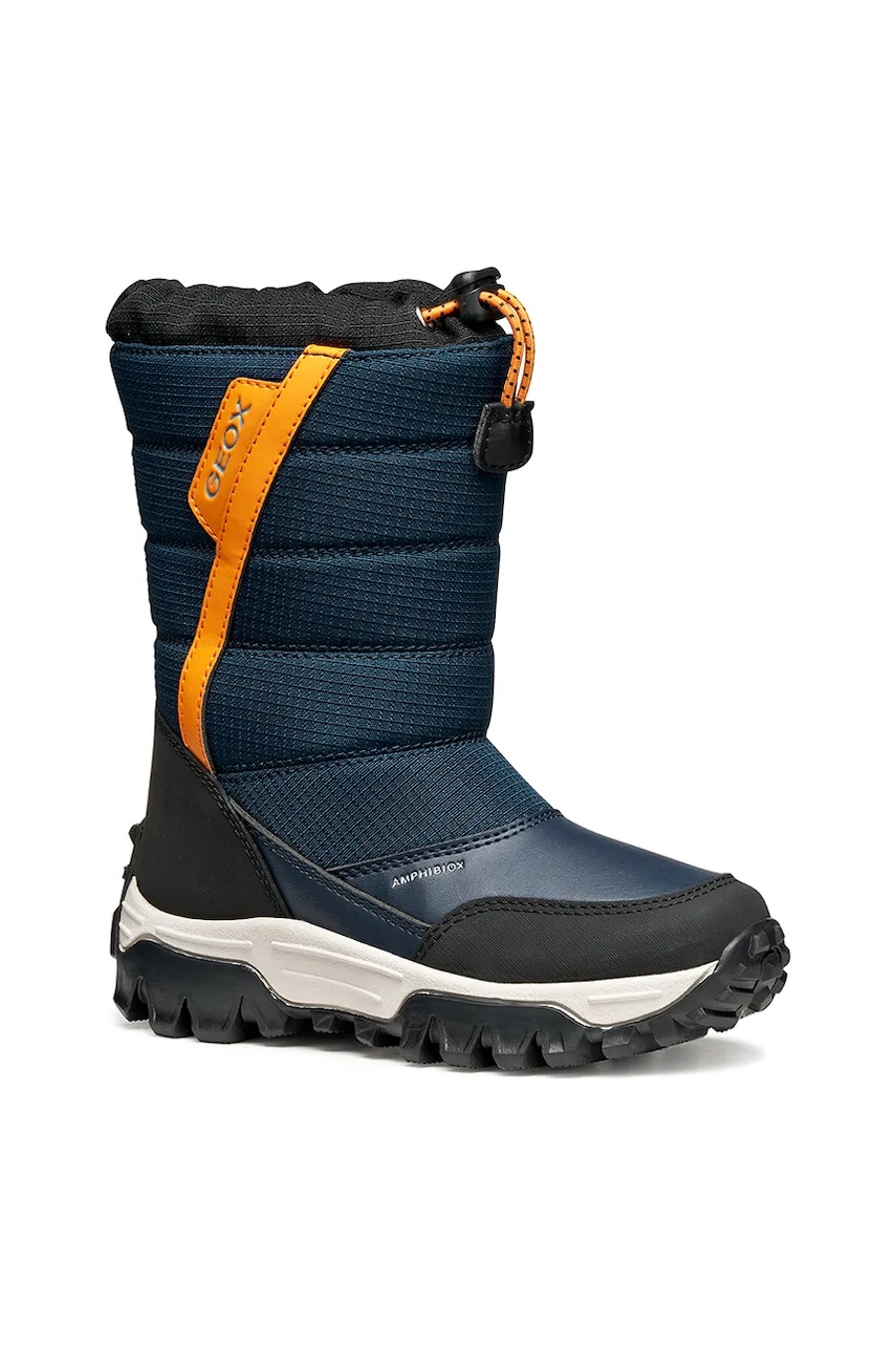 Geox cizme de iarnă copii HIMALAYA ABX culoarea gri, J26FRA.0FU54