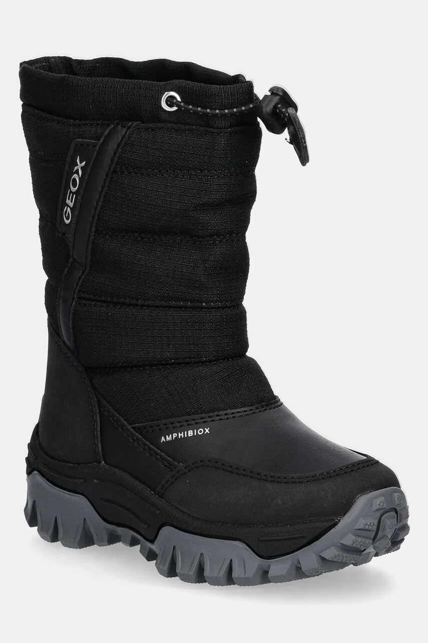 Geox cizme de iarna copii HIMALAYA ABX culoarea negru, J26FRA.0FU54