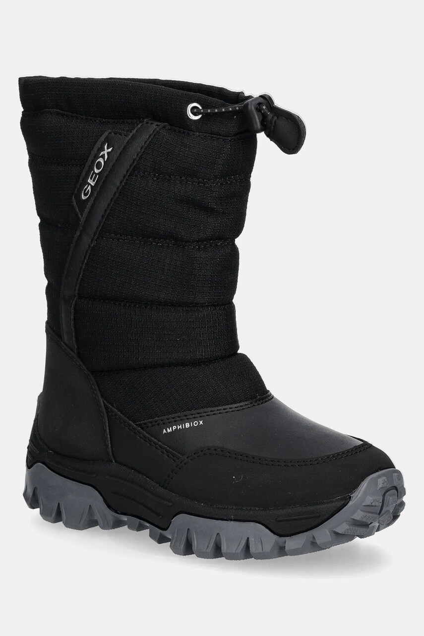 Geox cizme de iarna copii HIMALAYA ABX culoarea negru, J26FRA.0FU54