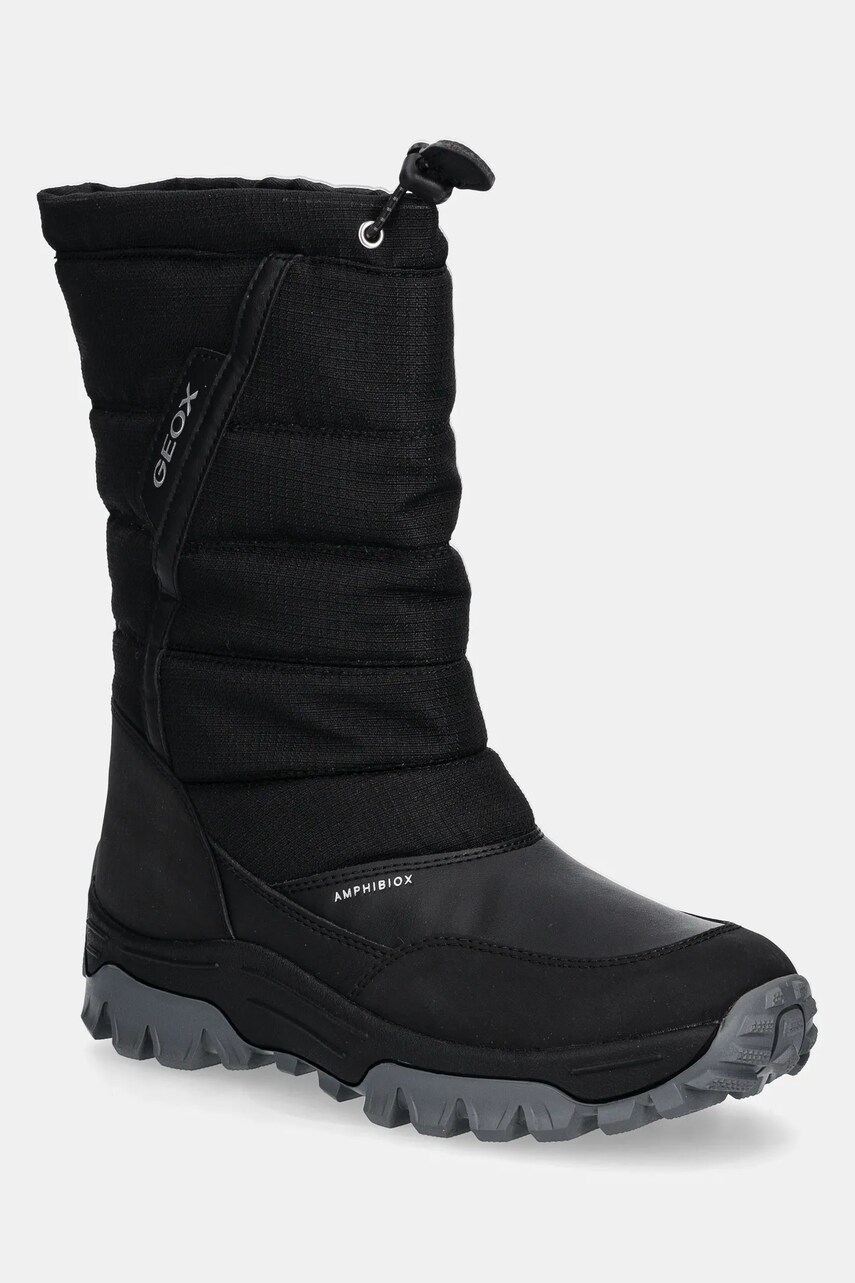 Geox cizme de iarna copii HIMALAYA ABX culoarea negru, J26FRA.0FU54