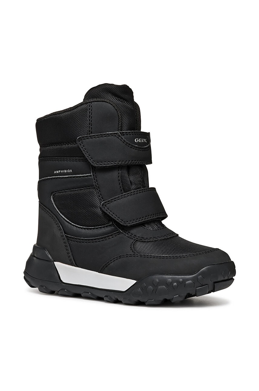 Geox cizme de iarna copii TREKKYUP ABX culoarea negru, J46MBB.050FU