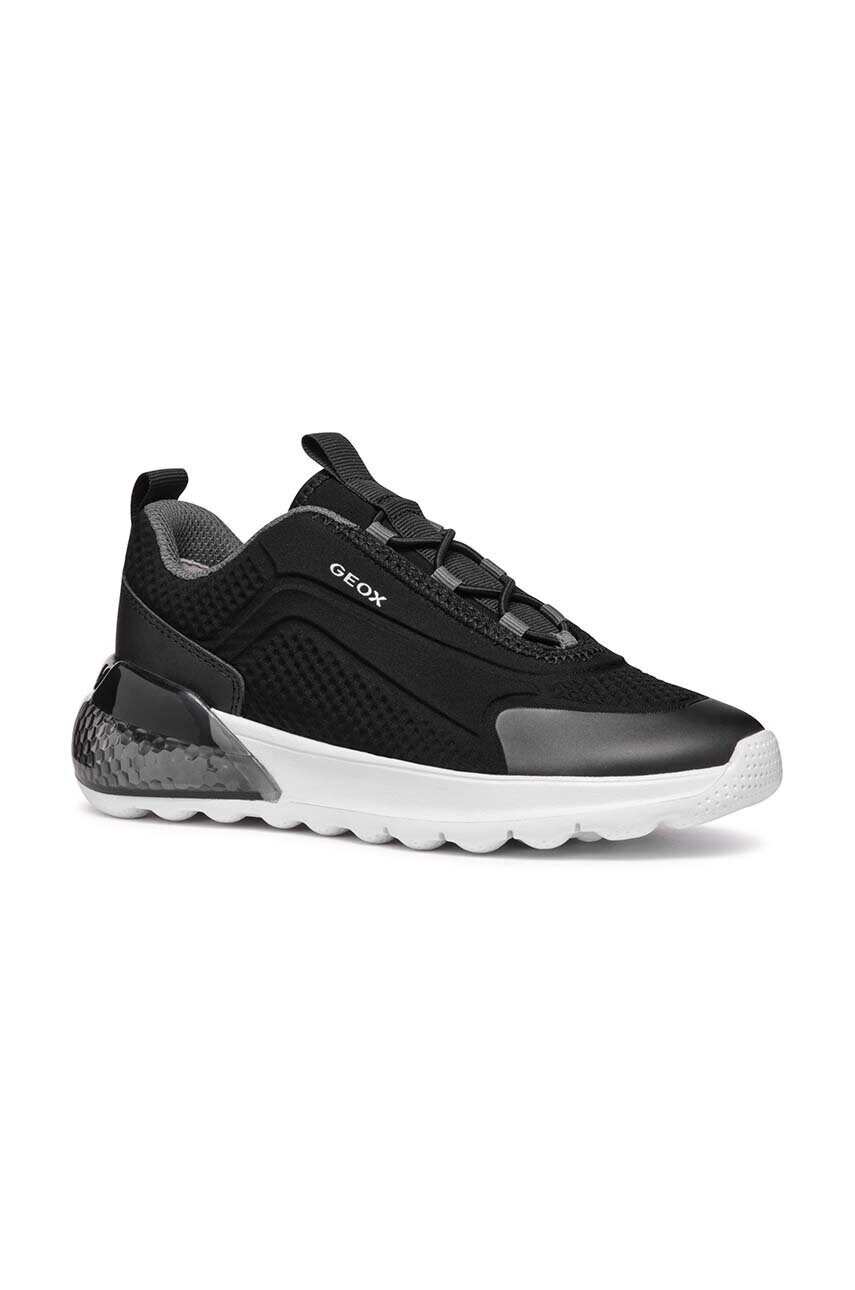 Geox sneakers pentru copii ACTIVART ILLUMINUS culoarea negru, J46LYB.0159J