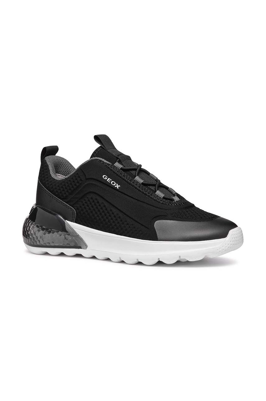 Geox sneakers pentru copii ACTIVART ILLUMINUS culoarea negru, J46LYB.0159J