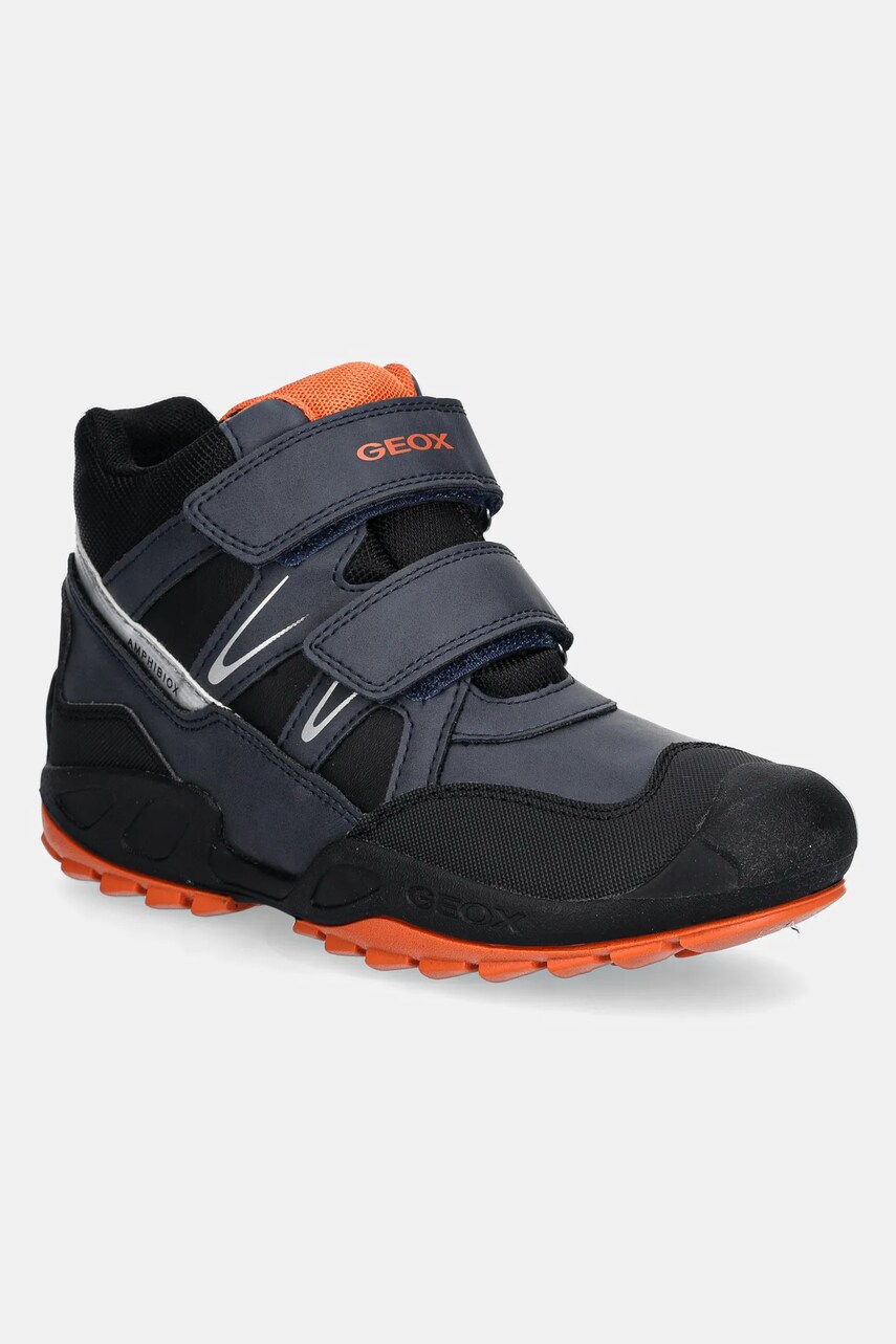 Geox cizme de iarna pentru copii NEW SAVAGE A culoarea albastru marin, J261WA.0MEFU