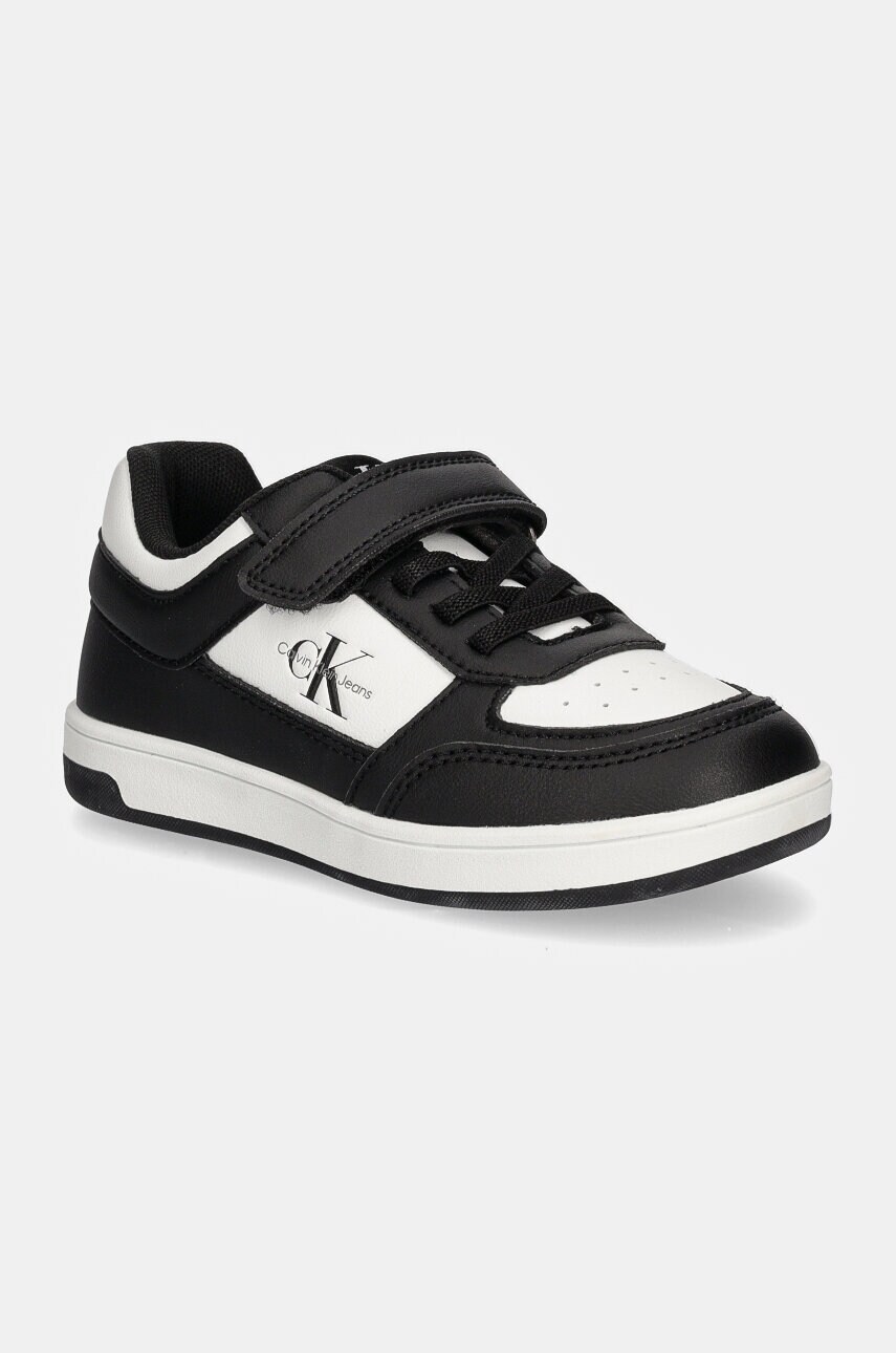 Levně Dětské sneakers boty Calvin Klein Jeans černá barva, V1X9-81047