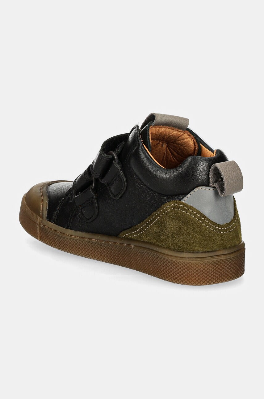 Froddo gyerek félcipő bőrből ROSARIO HIGH-TOP fekete, G2110134 termék 2. képe