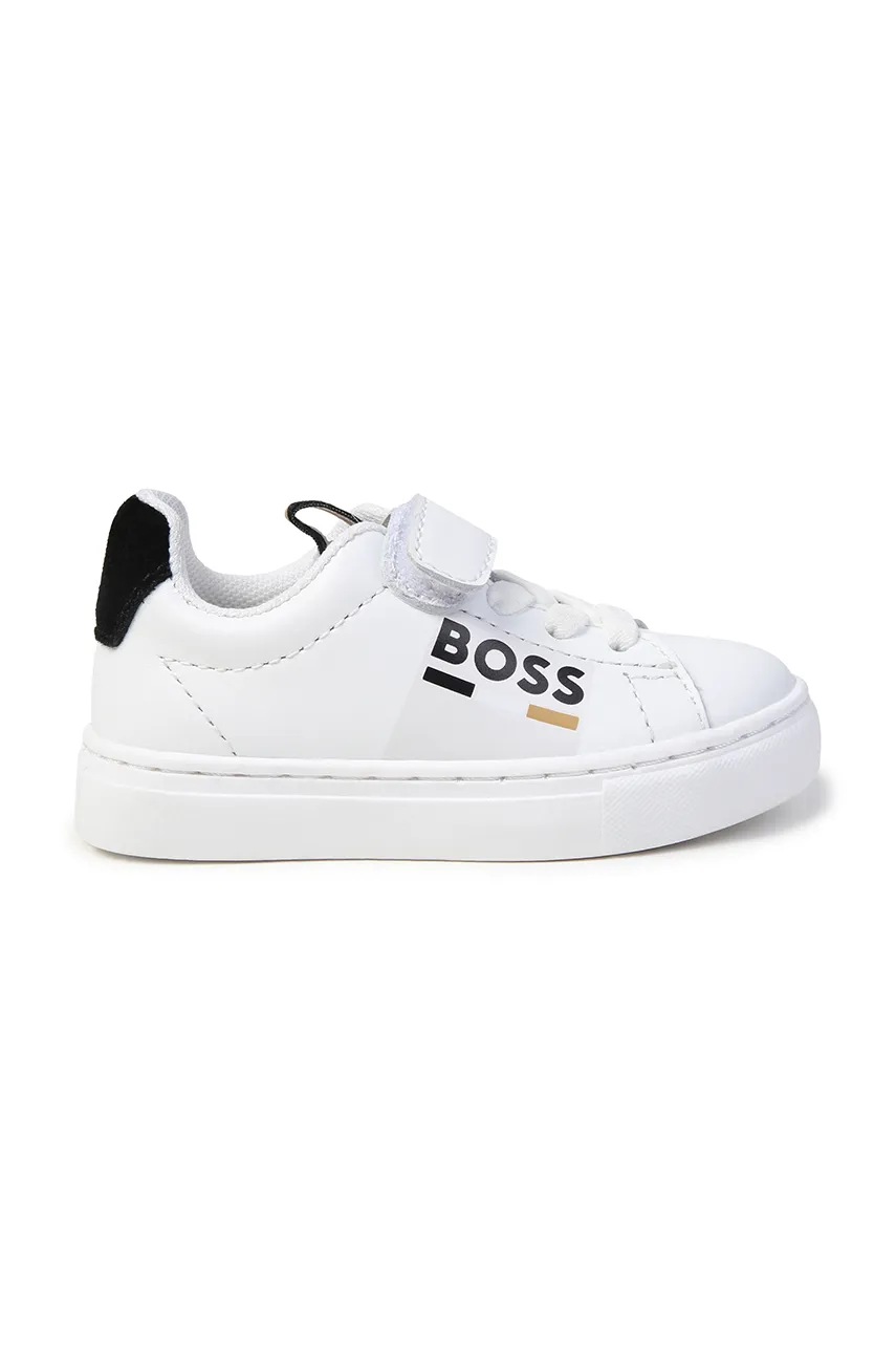 Детские кроссовки BOSS цвет белый J51341