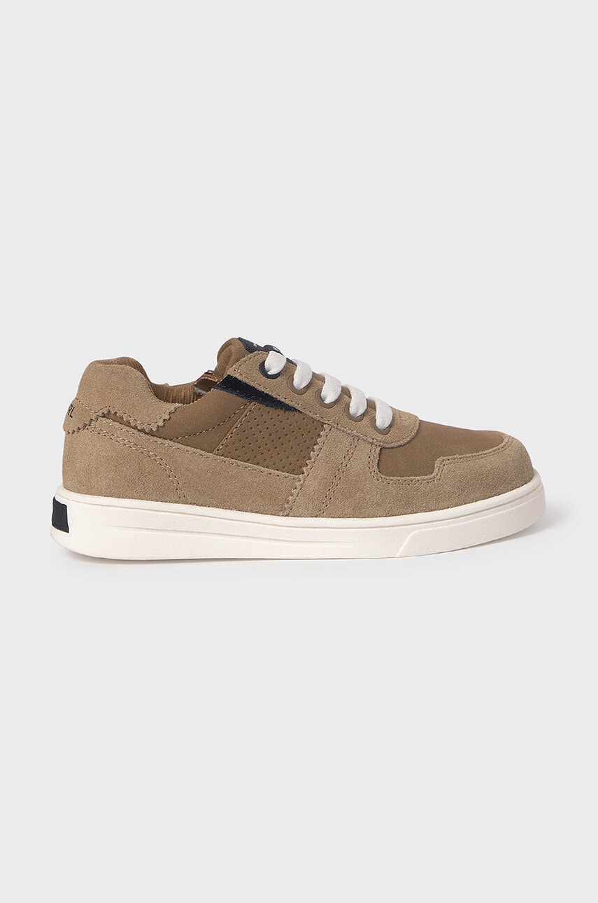 Mayoral sneakers pentru copii culoarea maro, 44520 Mayoral sneakers pentru copii culoarea maro, 44520