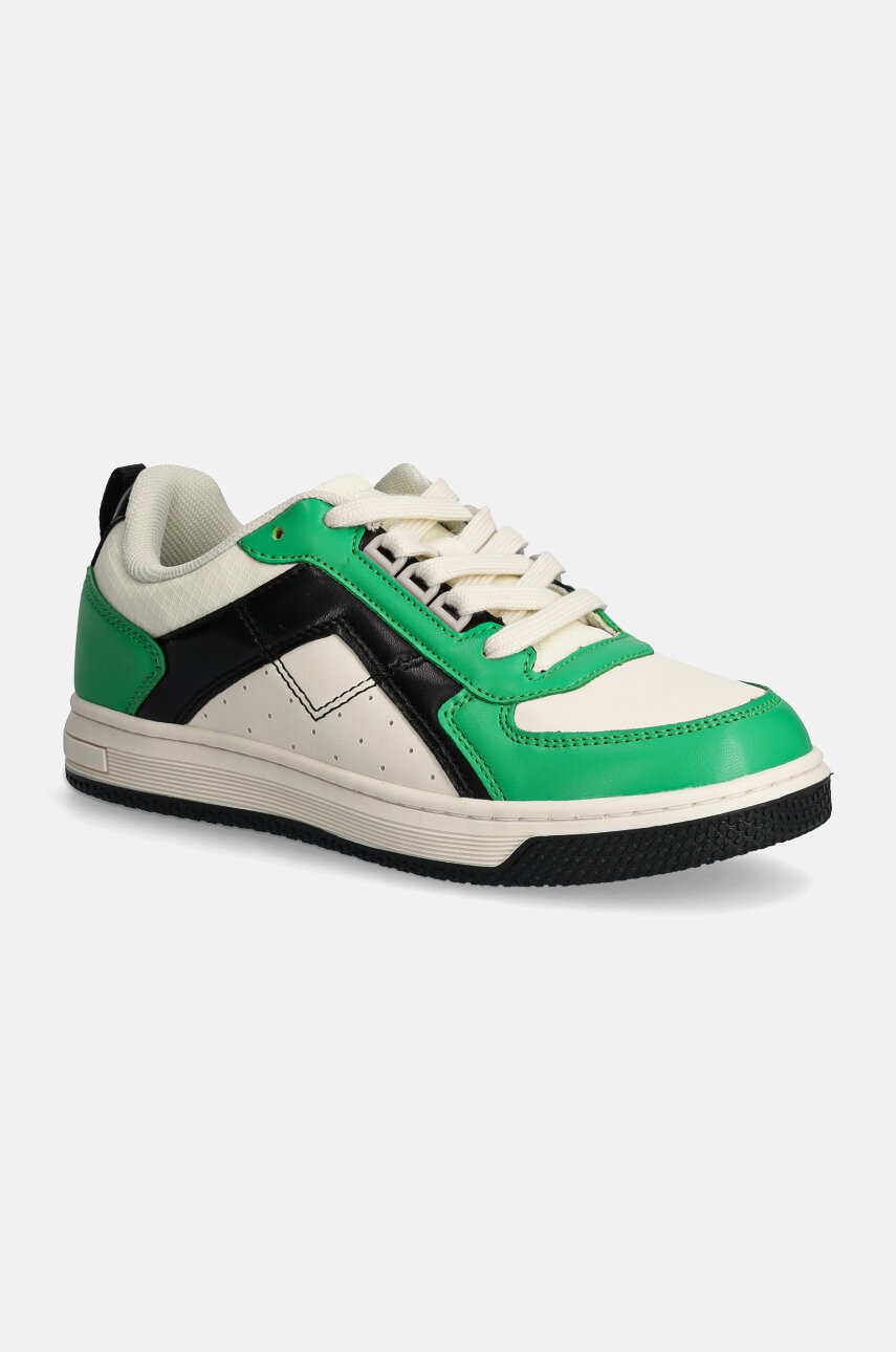 United Colors of Benetton sneakers pentru copii culoarea verde, 8H6DCD01E