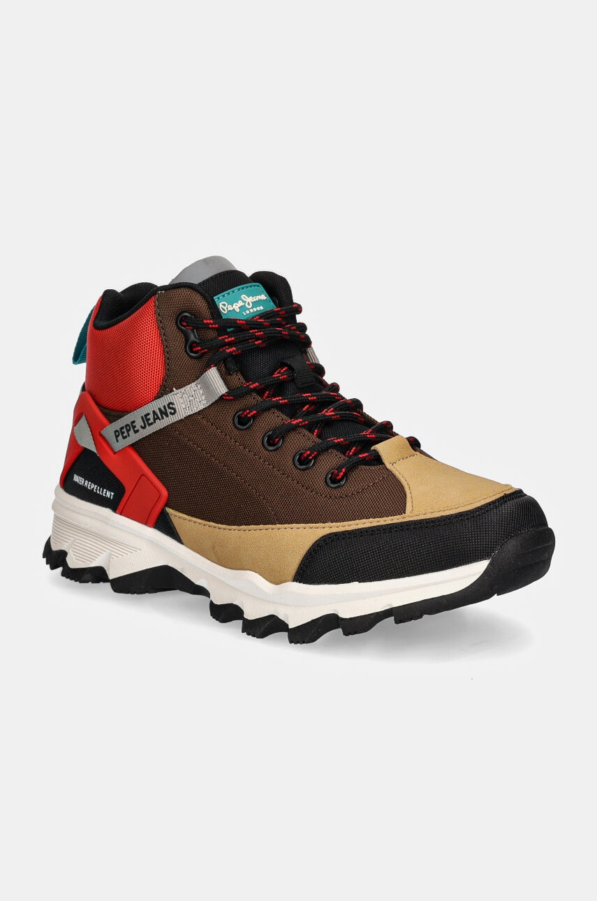 Pepe Jeans incaltaminte de iarna PEAK EARTH culoarea maro, PBS50104