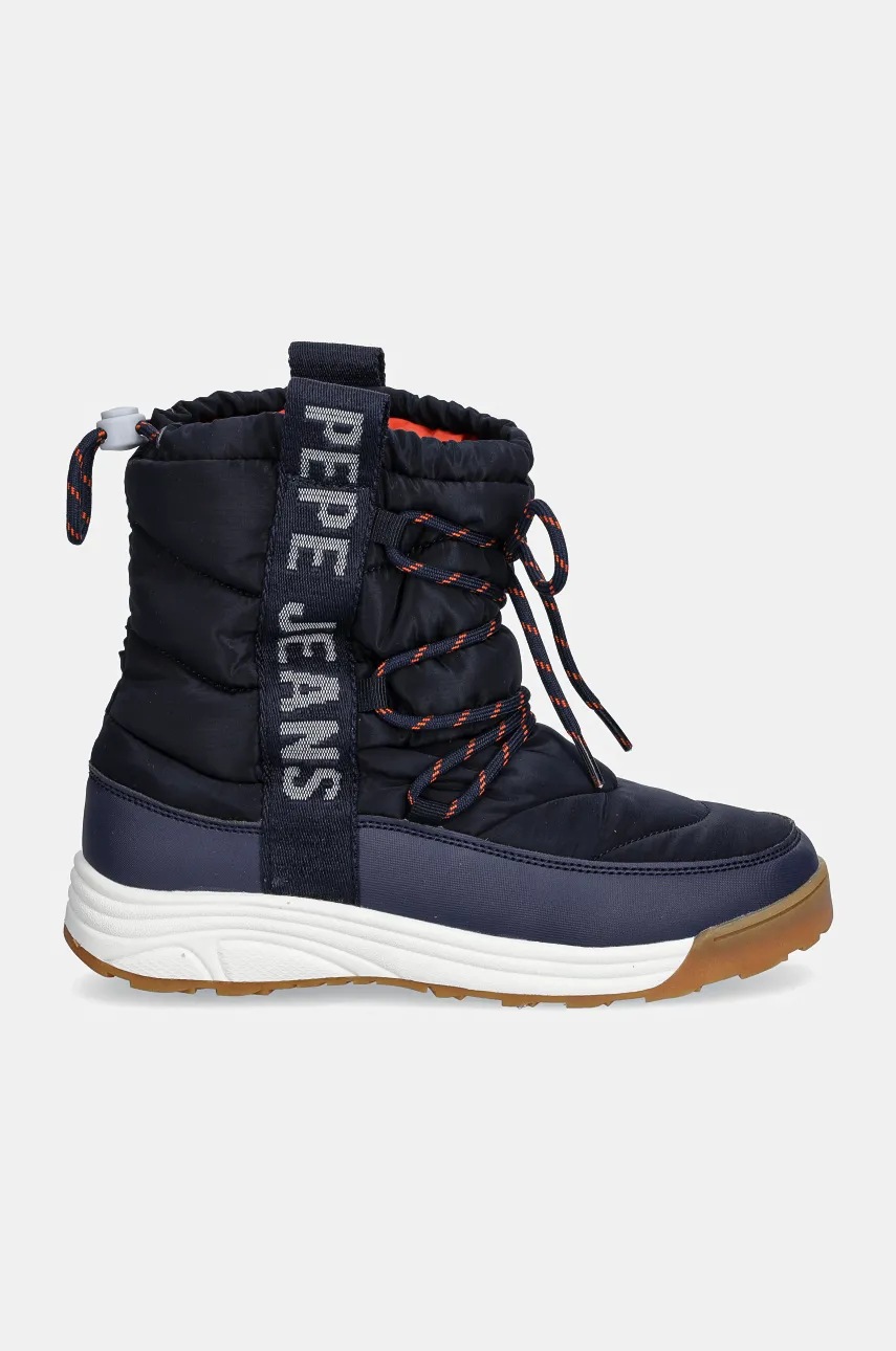 Дитячі чоботи Pepe Jeans JARVIS WEST колір синій PBS50106