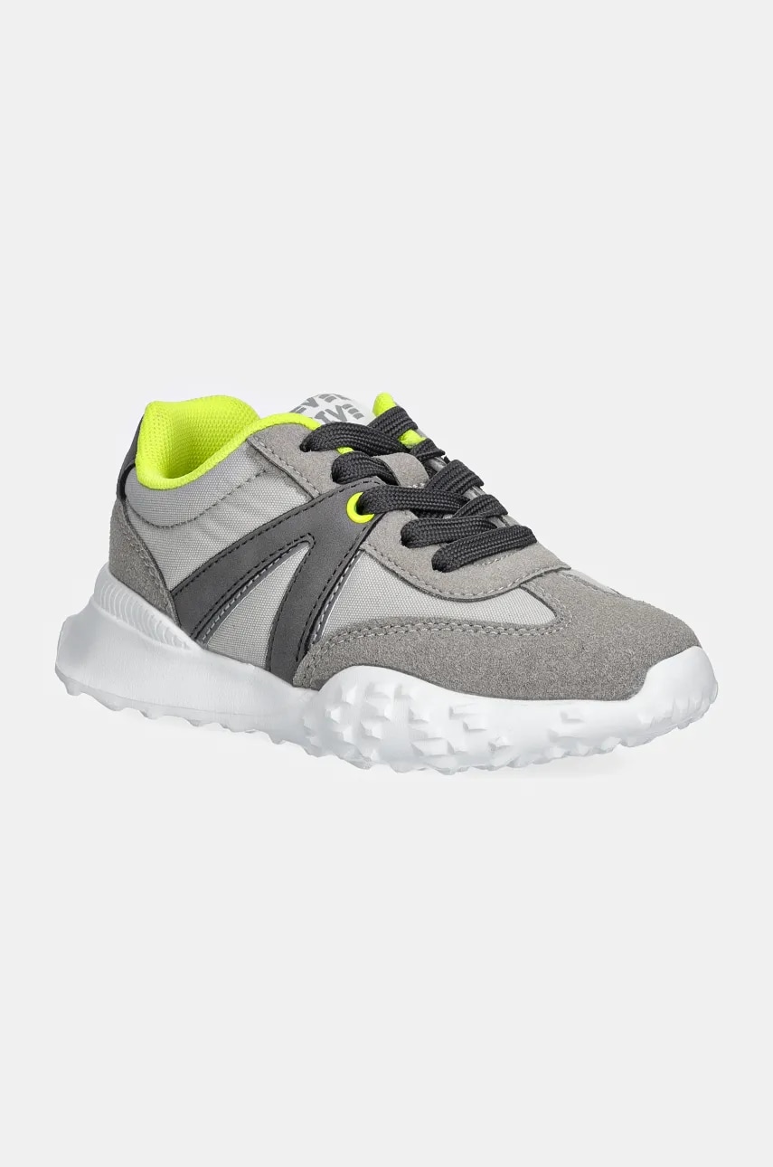 Garvalin sneakers pentru copii culoarea gri, 241810 Garvalin sneakers pentru copii culoarea gri, 241810