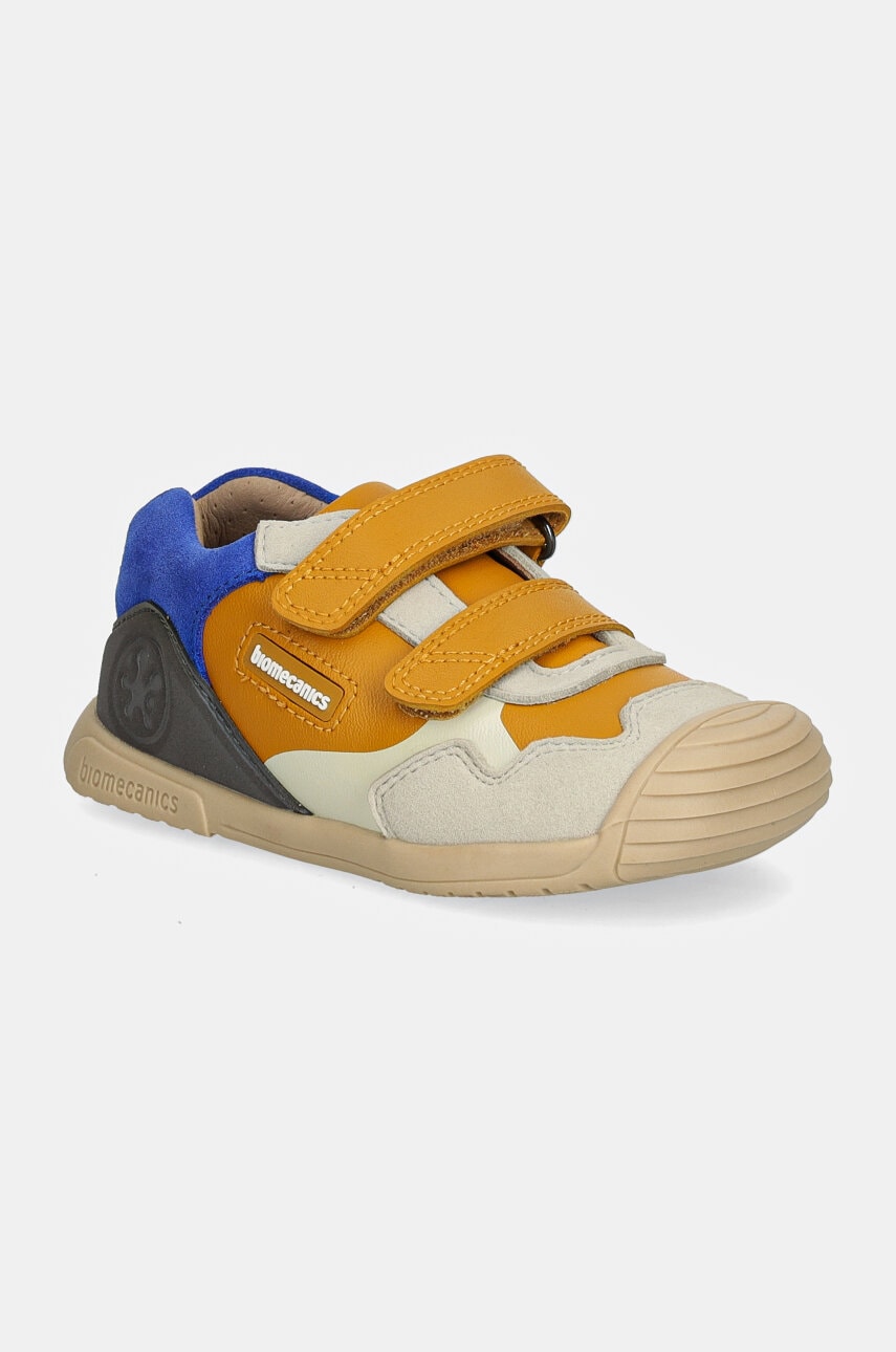 Biomecanics sneakers pentru copii culoarea galben, 241130 Biomecanics sneakers pentru copii culoarea galben, 241130