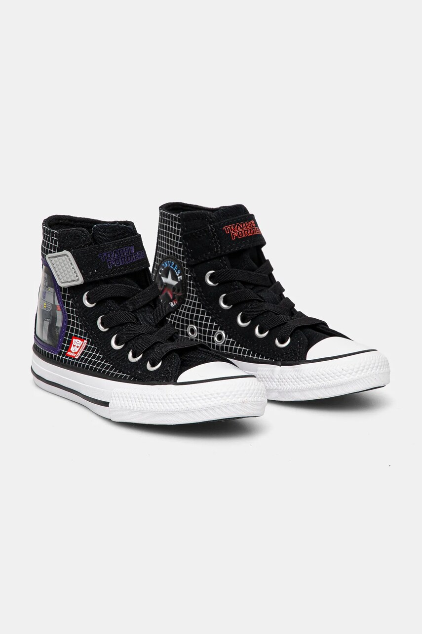 Converse tenisi copii CHUCK TAYLOR ALL STAR 1V culoarea negru, A11660C Converse tenisi copii CHUCK TAYLOR ALL STAR 1V culoarea negru, A11660C