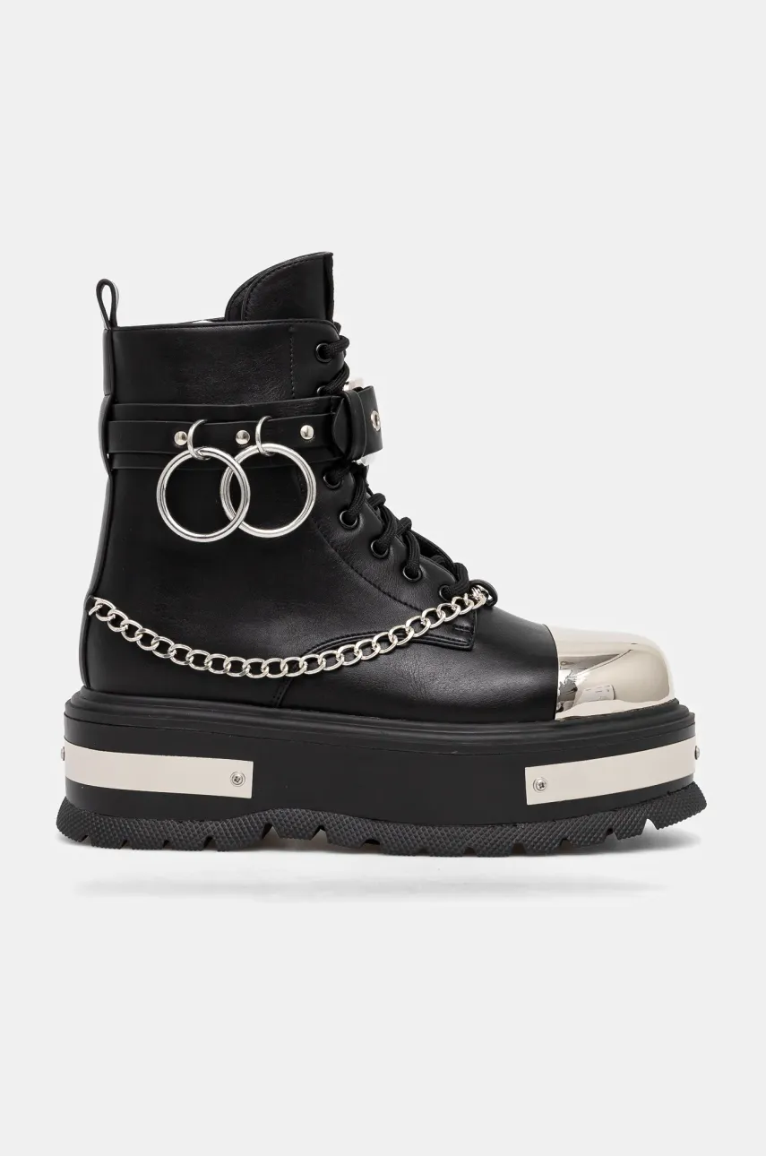Полусапоги Koi Footwear женские цвет чёрный на платформе BORIN Полусапоги Koi Footwear женские цвет чёрный на платформе BORIN