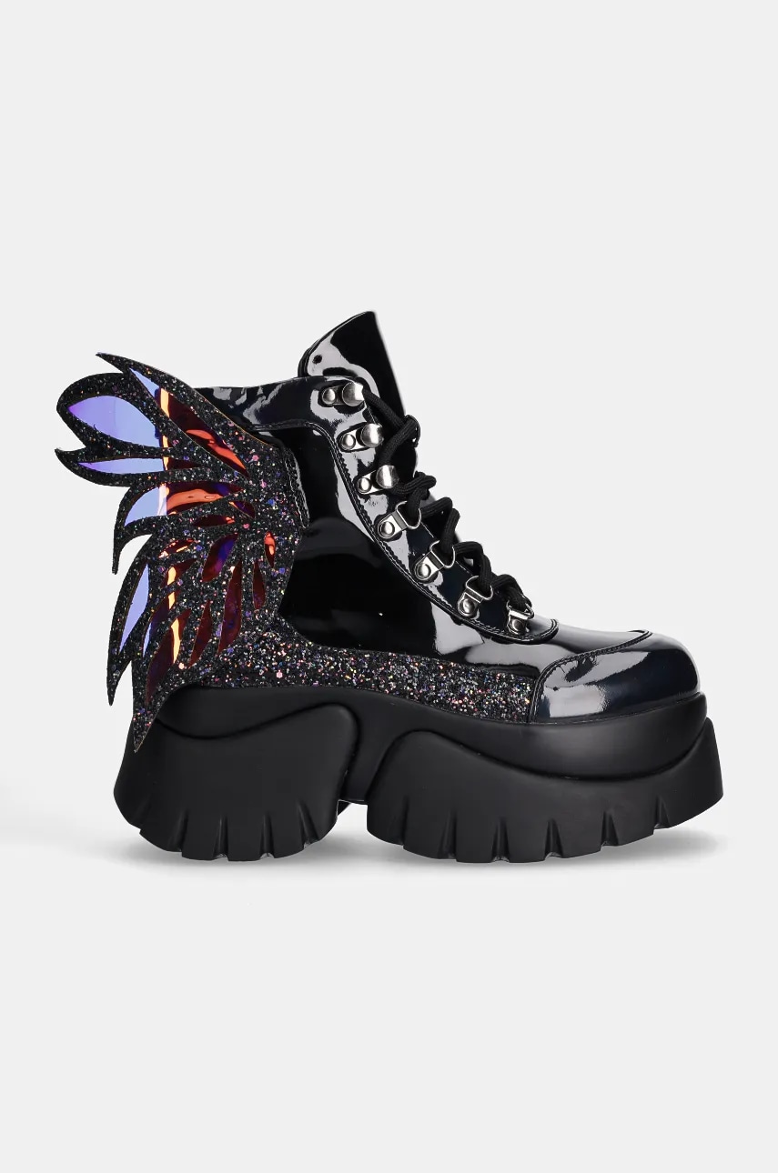 Полусапоги Koi Footwear женские цвет чёрный на платформе Evil Fairy Queen Полусапоги Koi Footwear женские цвет чёрный на платформе Evil Fairy Queen