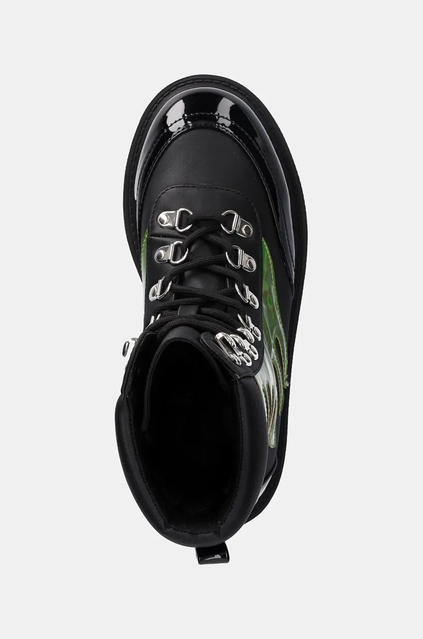 Μποτάκια εργασίας Koi Footwear χρώμα: μαύρο, HELIOS φωτογραφία