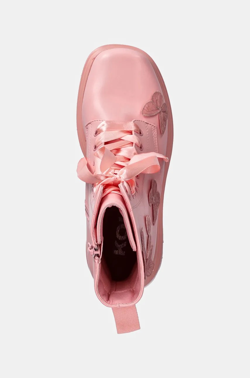 Μποτάκια εργασίας Koi Footwear χρώμα: ροζ, SWD-93 φωτογραφία