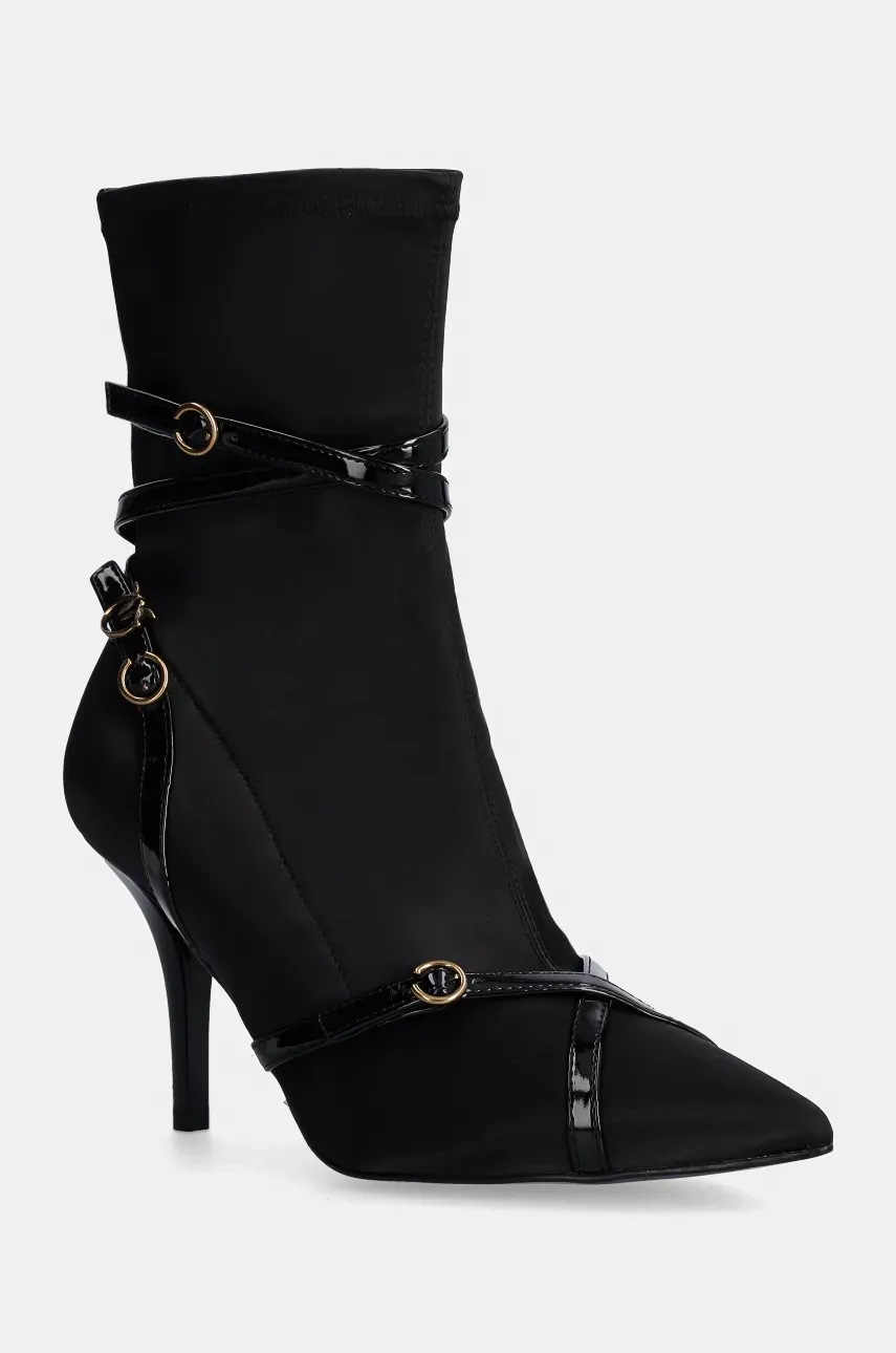 

Боти Pinko Lucy в черно с тънък ток SD0173 T018 Z99, Черен