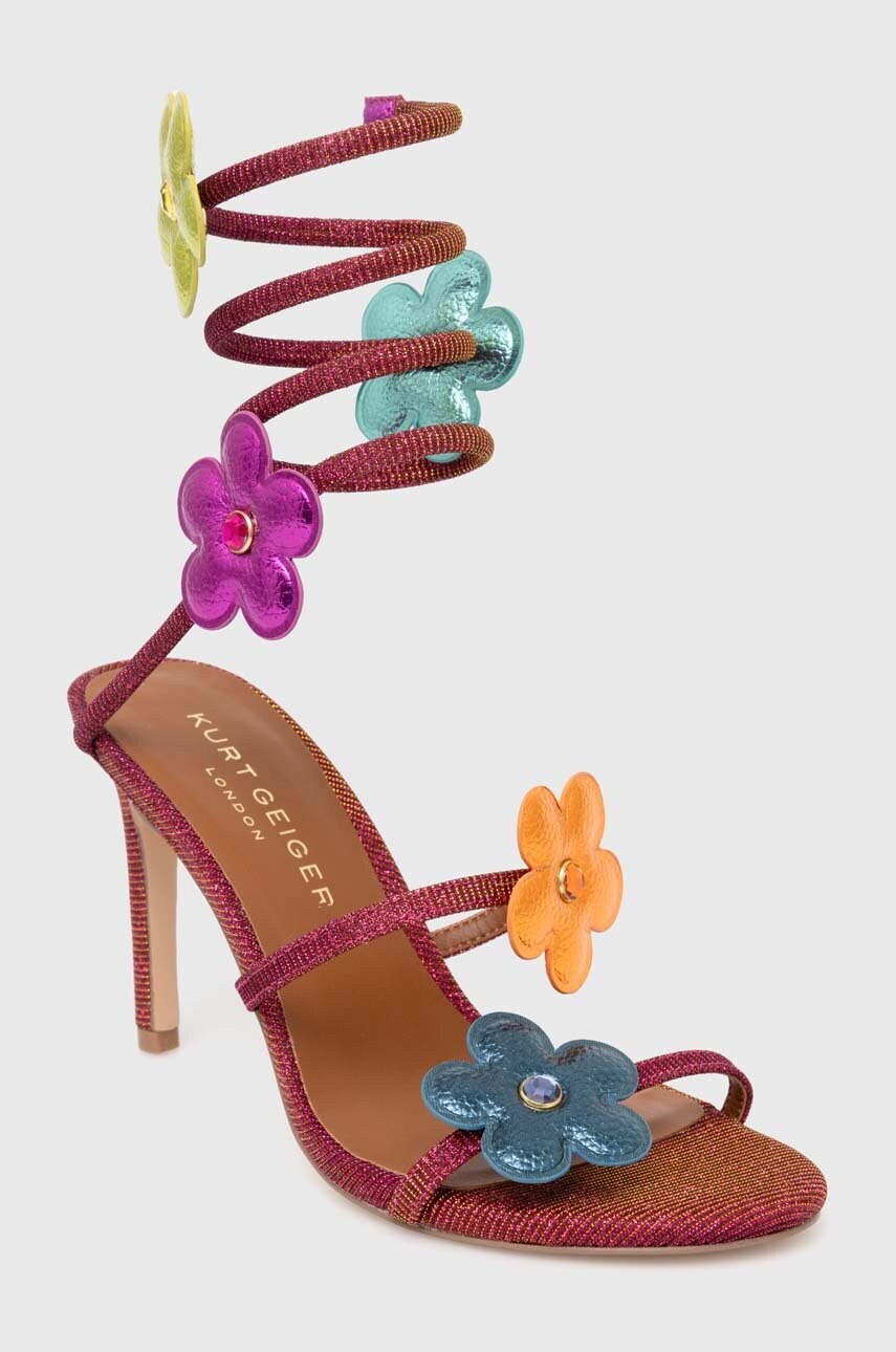 

Обувки с тънък ток Kurt Geiger London Daisy Spiral Sandal 2648157609, Многоцветен