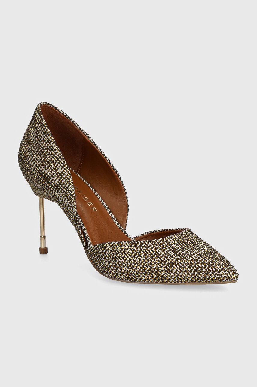 

Обувки с тънък ток Kurt Geiger London Bond 90 в златисто 7428740609, Злато
