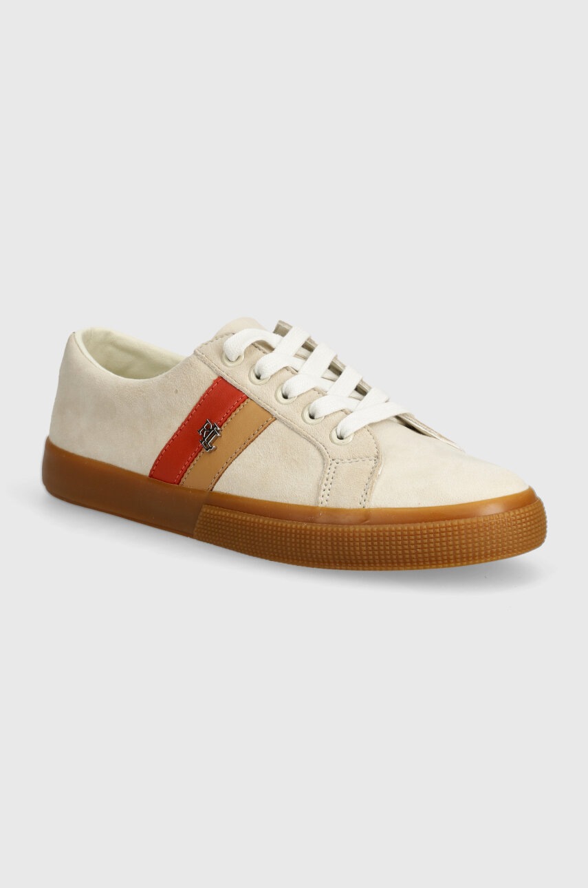 

Велурени маратонки Lauren Ralph Lauren Janson II в бежово 802942785002, Бежов