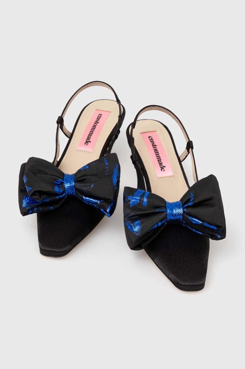 Γόβες Custommade Anita χρώμα: μαύρο, 000404090.993 φωτογραφία