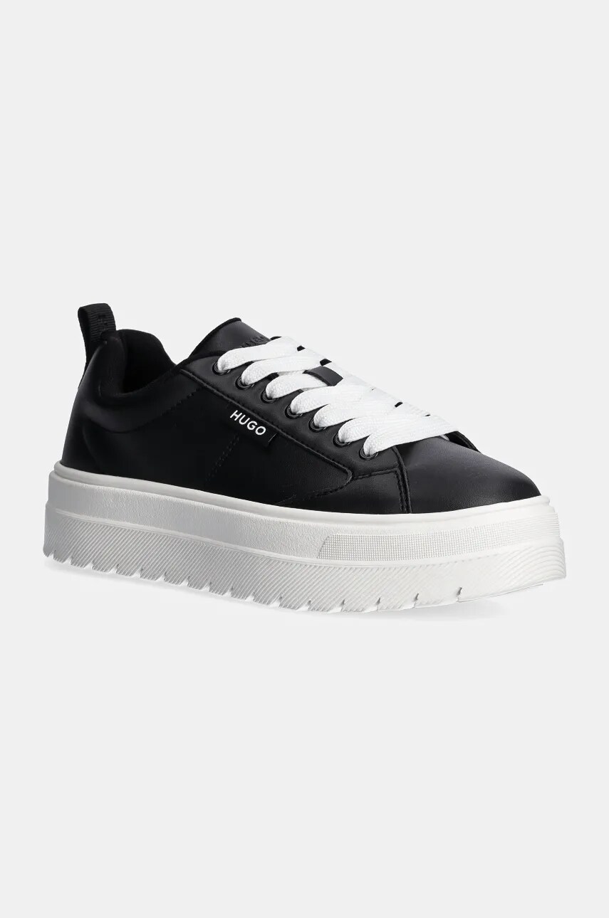 HUGO sneakers Lyssa culoarea negru, 50520718
