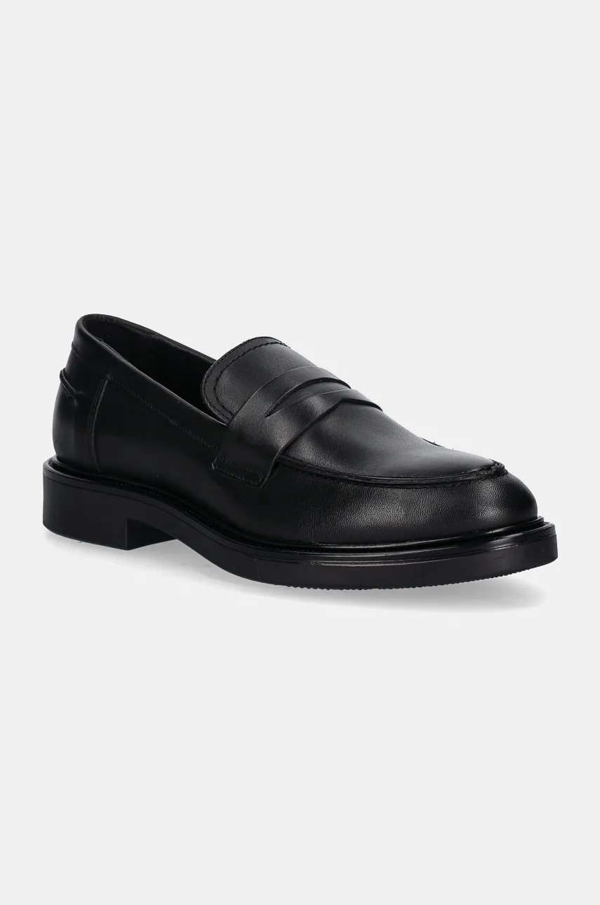 Bianco mocasini de piele BIAADDA femei, culoarea negru, cu toc plat, 11251291 Bianco mocasini de piele BIAADDA femei, culoarea negru, cu toc plat, 11251291