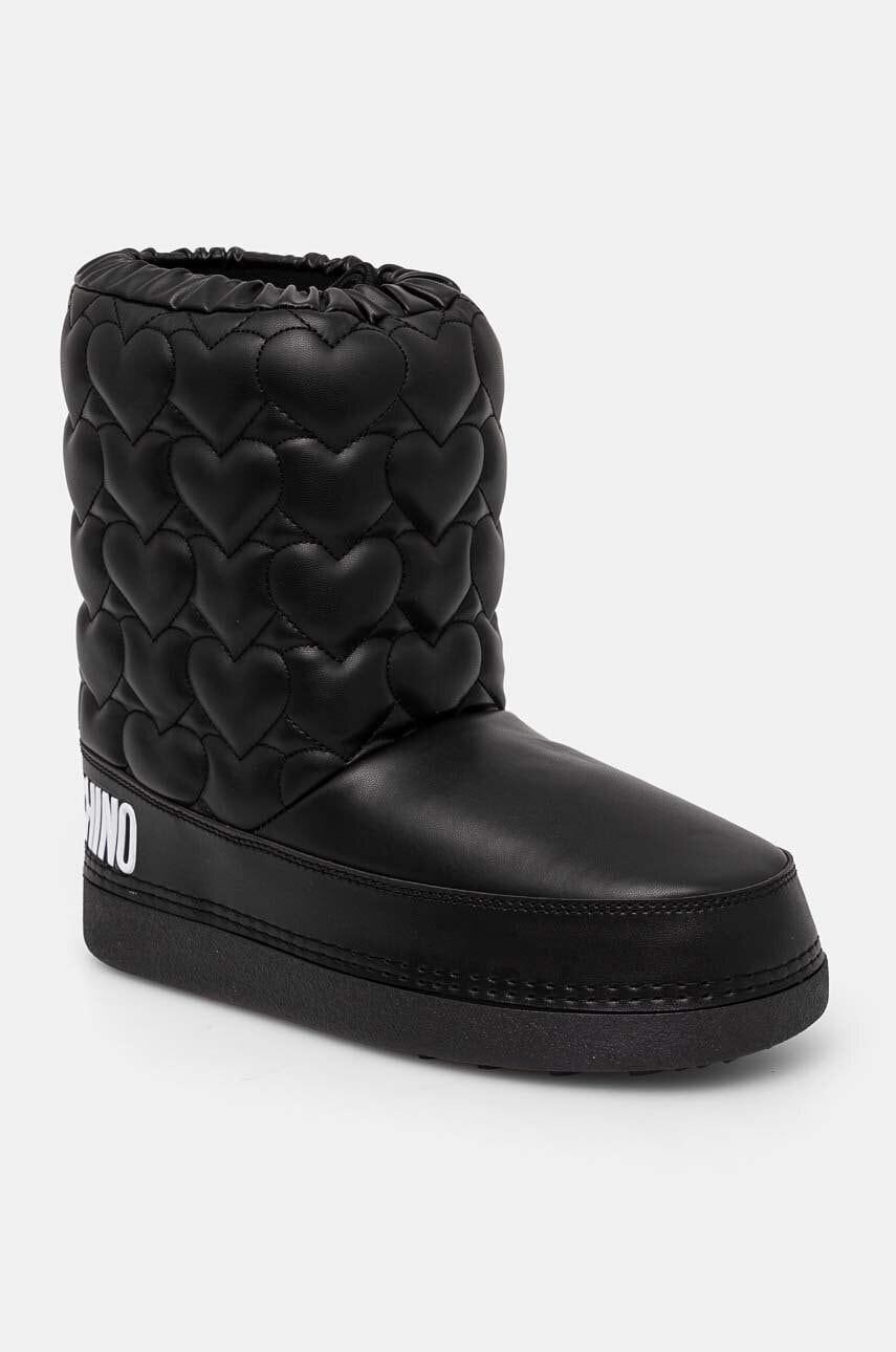 Love Moschino cizme de iarna culoarea negru, JA24082G1LISE000