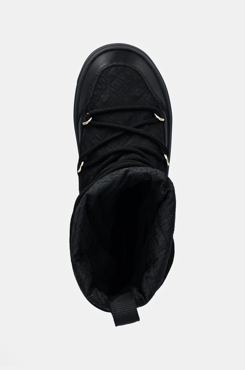 Snehule Tommy Hilfiger LACE-UP MONOGRAM SNOWBOOT