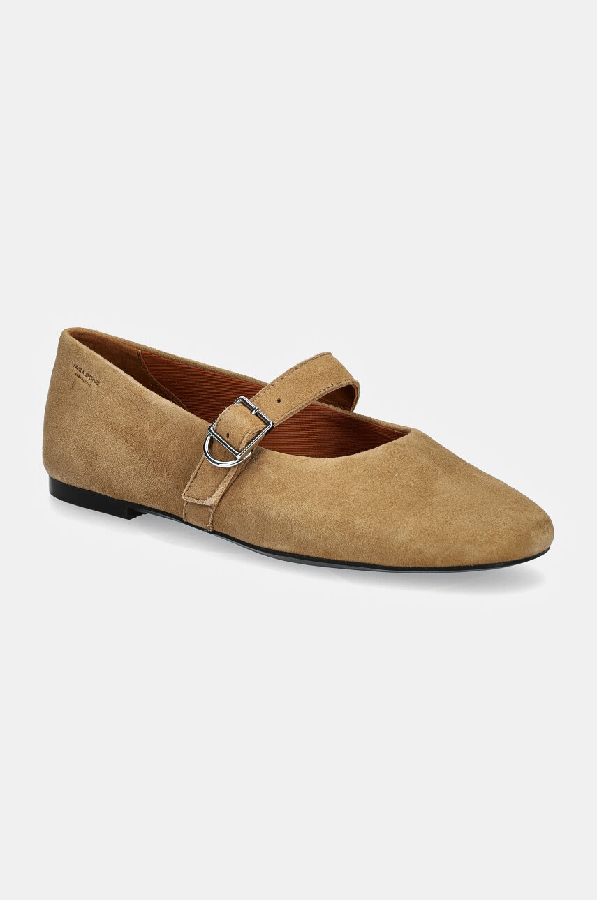Vagabond Shoemakers balerini din piele intoarsa JOLIN culoarea bej, 5608-040-28 Vagabond Shoemakers balerini din piele intoarsa JOLIN culoarea bej, 5608-040-28