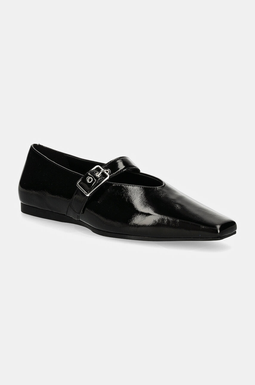 Vagabond Shoemakers balerini de piele WIOLETTA culoarea negru, 5701-260-20