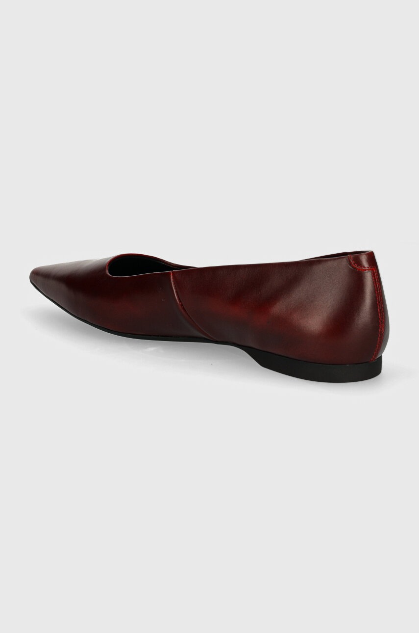 Шкіряні балетки Vagabond Shoemakers HERMINE колір бордовий  5733-018-47 