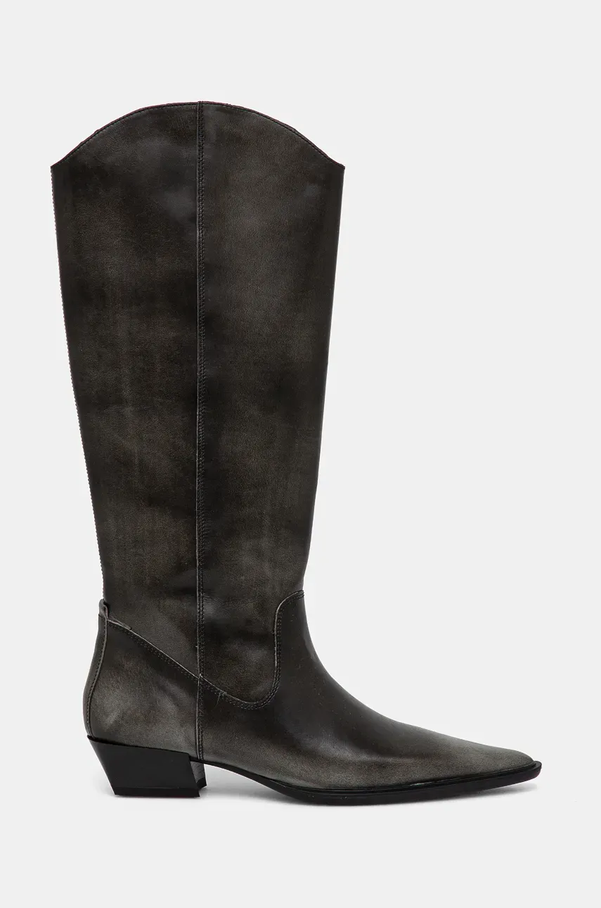 Кожаные полусапоги Vagabond Shoemakers CASSIE женские цвет чёрный на плоском ходу 5750-218-17 Кожаные полусапоги Vagabond Shoemakers CASSIE женские цвет чёрный на плоском ходу 5750-218-17