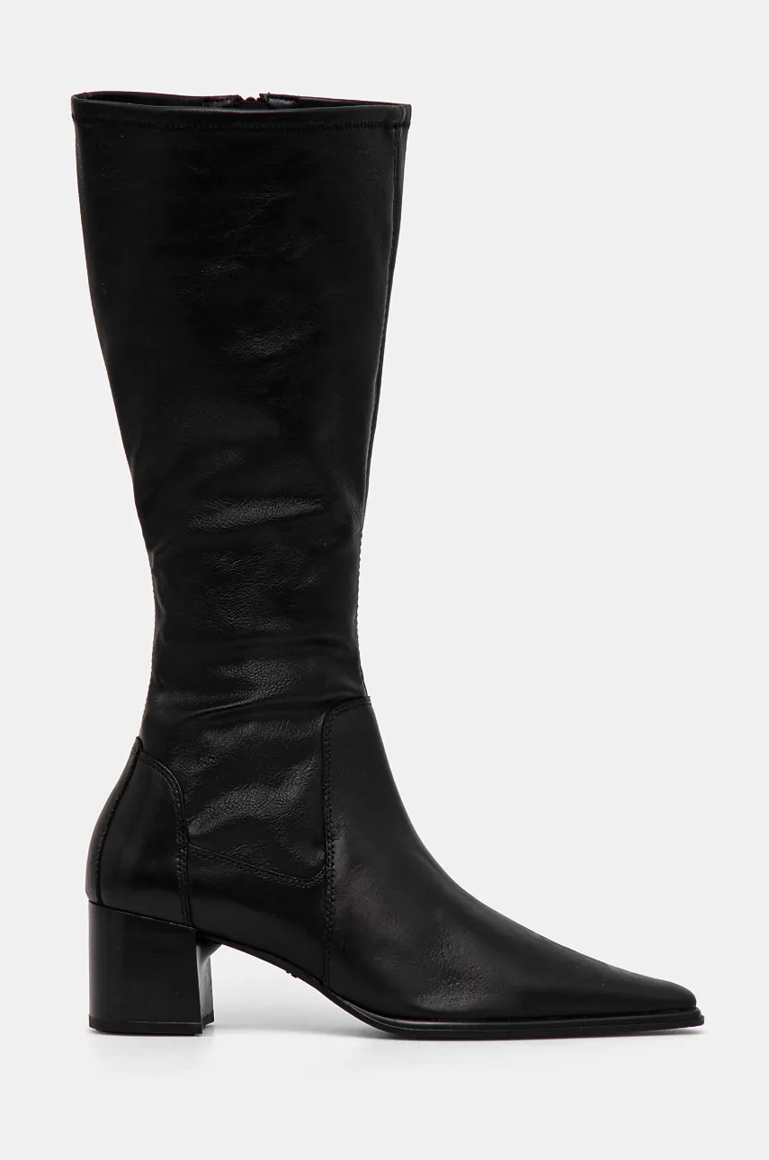 Сапоги Vagabond Shoemakers GISELLE женские цвет чёрный каблук кирпичик 5754-002-20 Сапоги Vagabond Shoemakers GISELLE женские цвет чёрный каблук кирпичик 5754-002-20