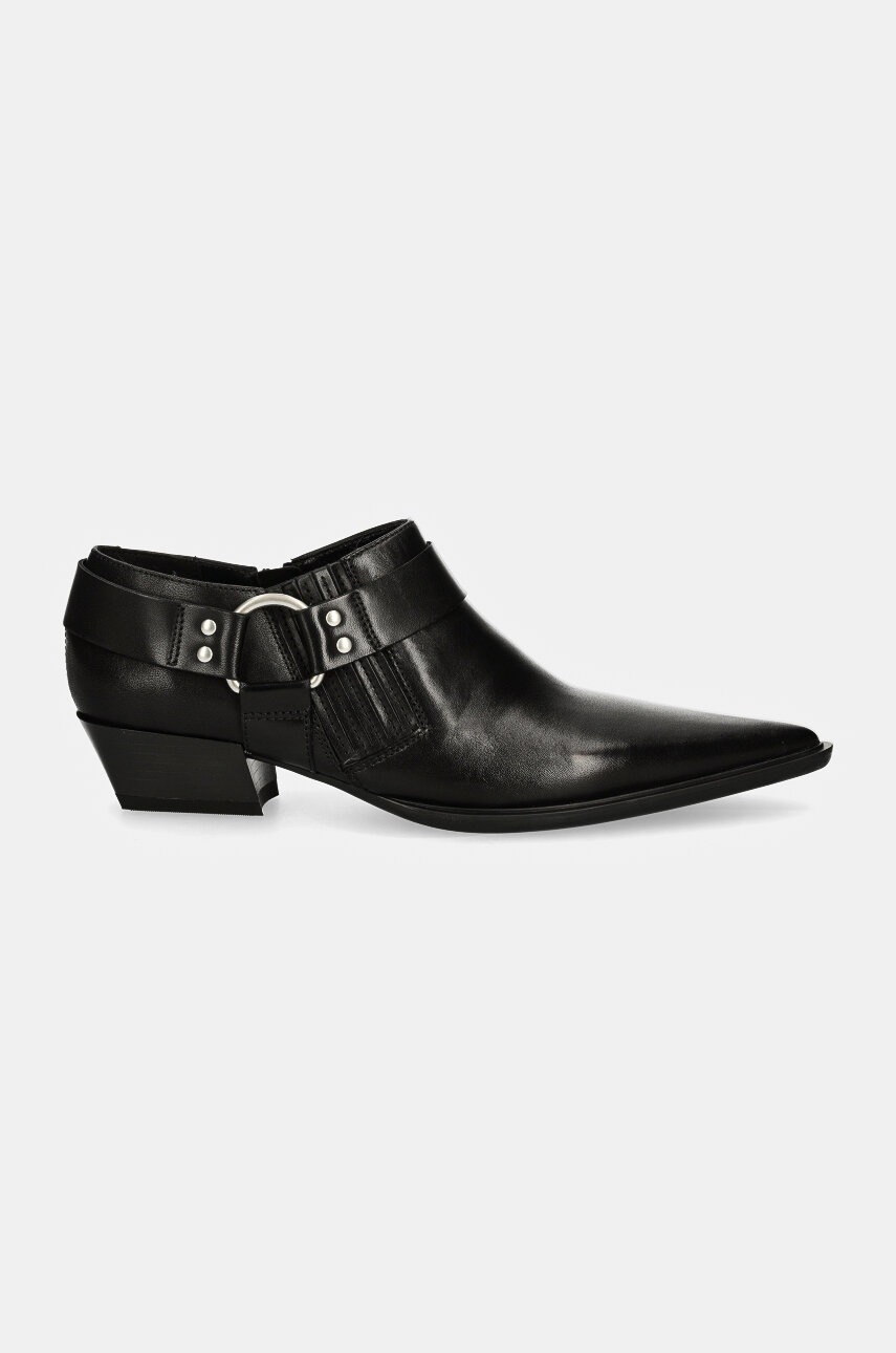 Δερμάτινες καουμπόικες μπότες Vagabond Shoemakers CASSIE γυναικείες, χρώμα: μαύρο, 5850-001-20 φωτογραφία