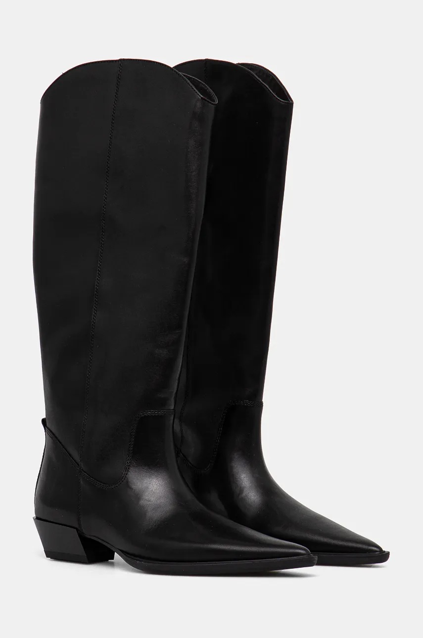 Vagabond Shoemakers bőr csizma CASSIE fekete, női, magassarkú, 5850-101-20 termék 2. képe