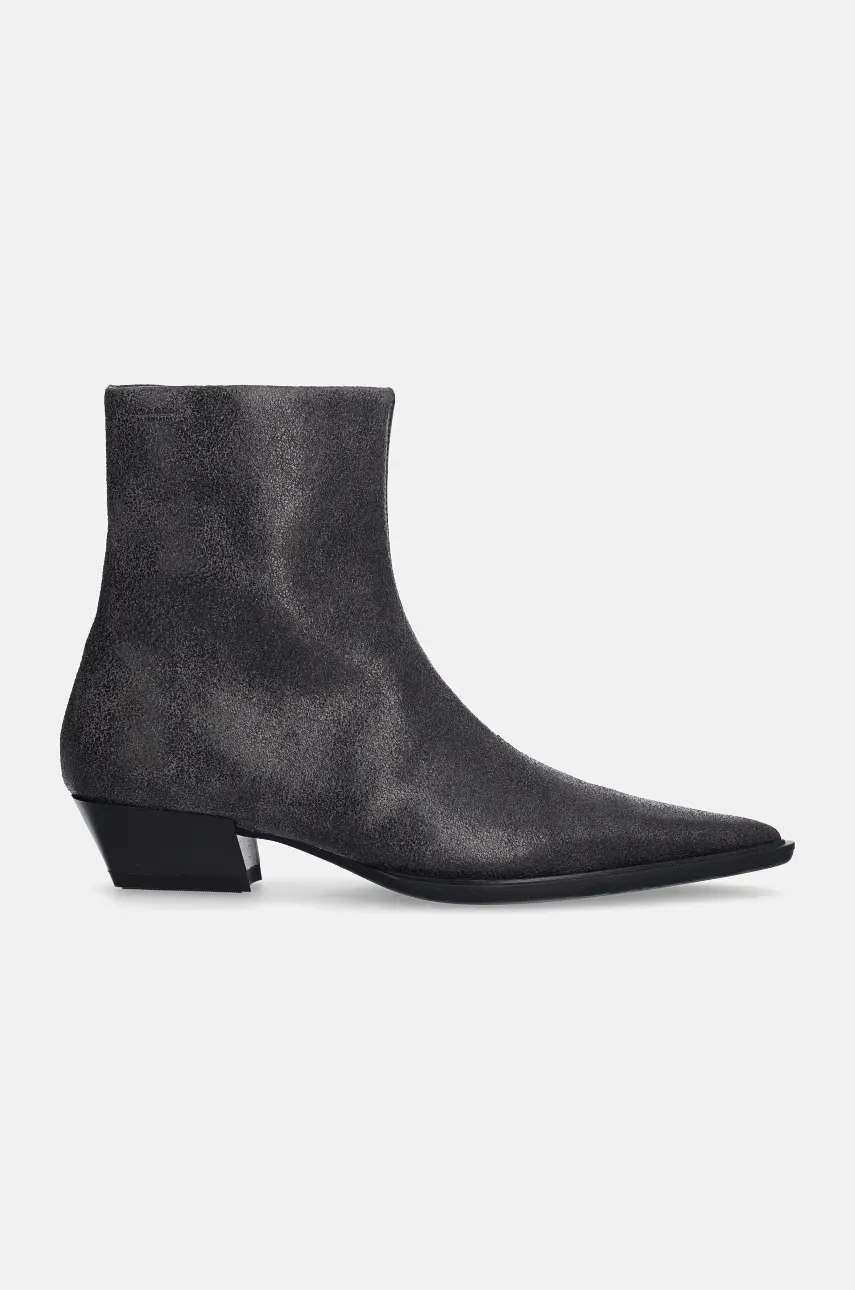 Кожаные полусапожки Vagabond Shoemakers CASSIE женские цвет чёрный каблук кирпичик 5850-207-21 Кожаные полусапожки Vagabond Shoemakers CASSIE женские цвет чёрный каблук кирпичик 5850-207-21