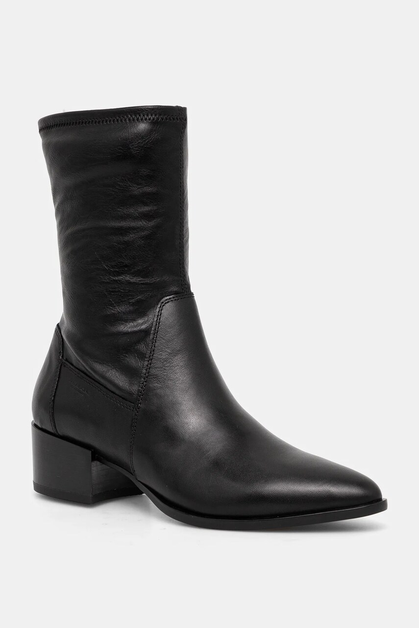 Vagabond Shoemakers botine MARJA femei, culoarea negru, cu toc drept, 5613-202-20