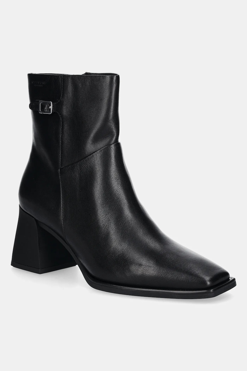 Vagabond Shoemakers cizme de piele HEDDA femei, culoarea negru, cu toc drept, 5802-001-20 Vagabond Shoemakers cizme de piele HEDDA femei, culoarea negru, cu toc drept, 5802-001-20