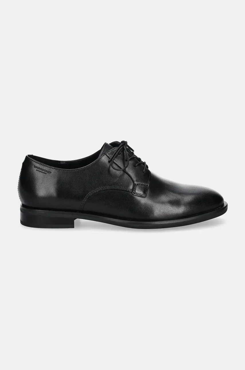 Кожаные туфли Vagabond Shoemakers HEIDI женские цвет чёрный на плоском ходу 5809-001-20 Кожаные туфли Vagabond Shoemakers HEIDI женские цвет чёрный на плоском ходу 5809-001-20