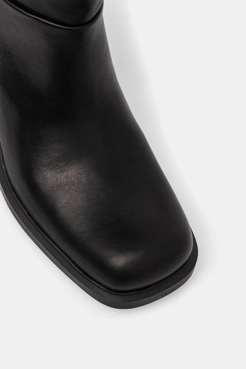 Шкіряні чоботи Vagabond Shoemakers DANIELLA жіночі колір чорний каблук блок 5820-001-20 