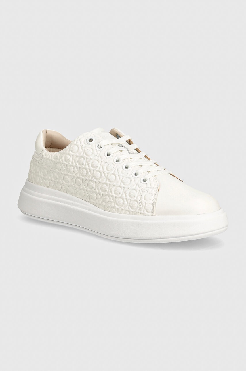 

Маратонки Calvin Klein CUPSOLE LACE UP SAFF MONO в бяло HW0HW02103, Бял