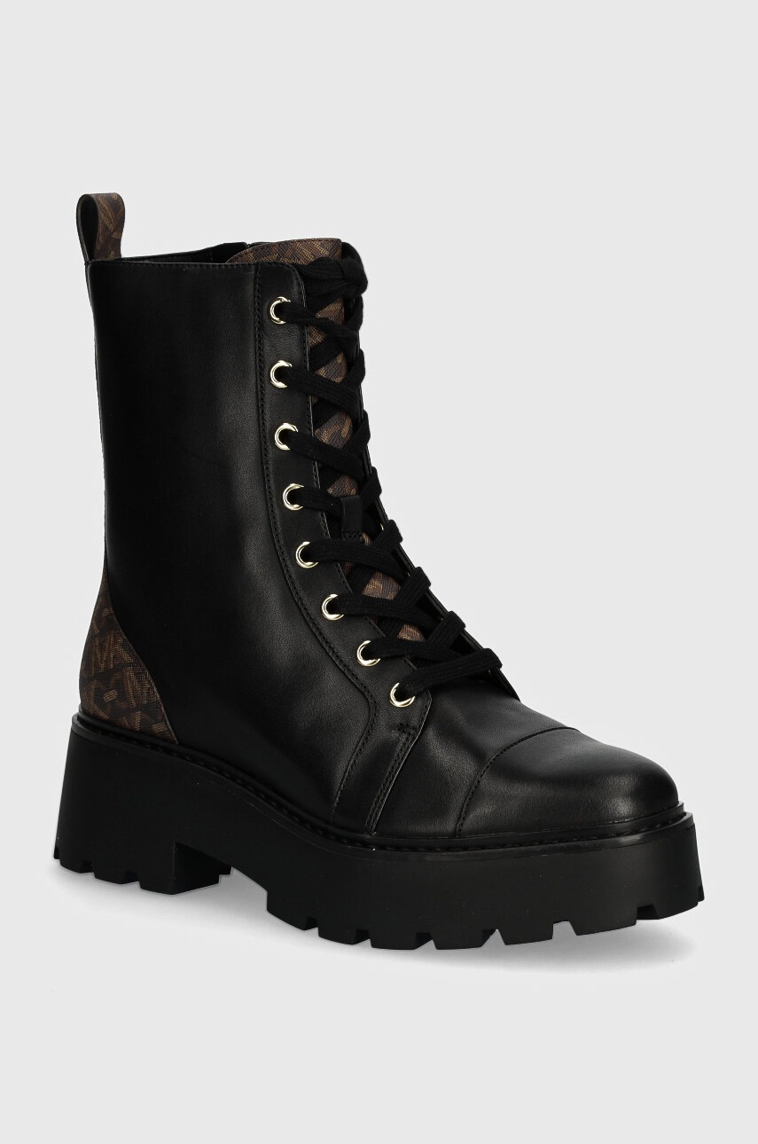 

Боти MICHAEL Michael Kors Blake в черно с платформа 40T4BKFE9L 007, Черен