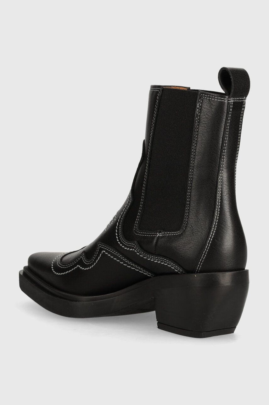 Westernové kožené boty Copenhagen