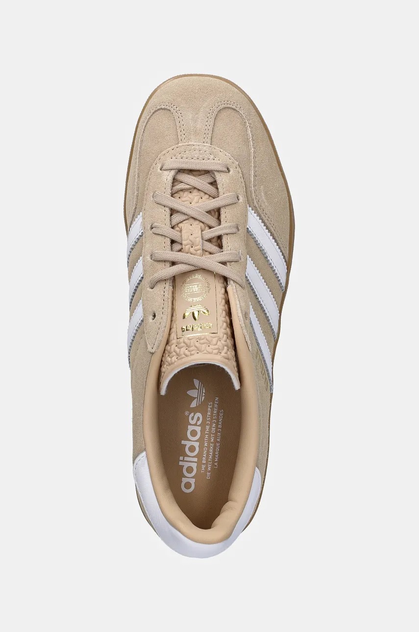 adidas Originals Gazelle Indoor sneakersy kolor beżowy IH5482